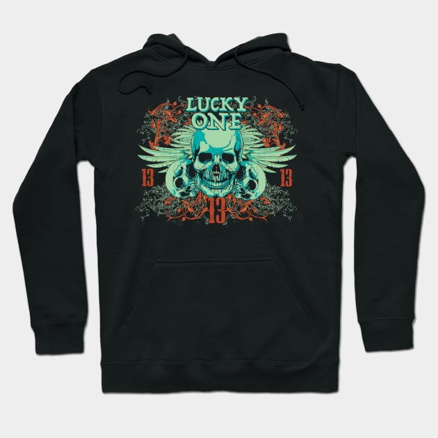 Lucky One Hoodie by JakeRhodes